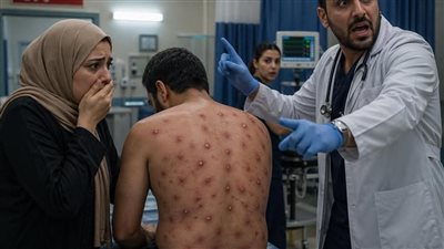 وجدت ثلاثين بقعه على ظهر زوجي